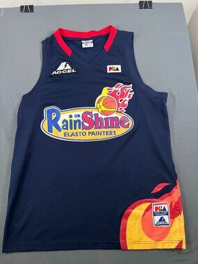 PBA Rain or Shine Jersey Philippine Basketball Association Official Jersey XL